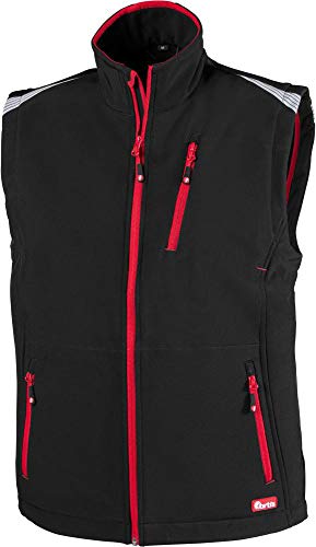 Fortis Herren Weste 24, schwarz/rot Gr.M von Fortis