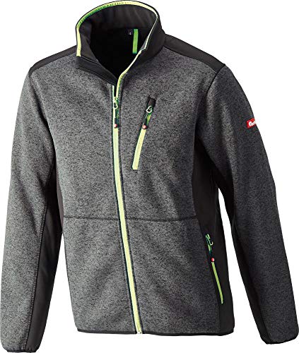 FORTIS Strickjacke Softshell Gr.M dunkelgr.-lime von Fortis