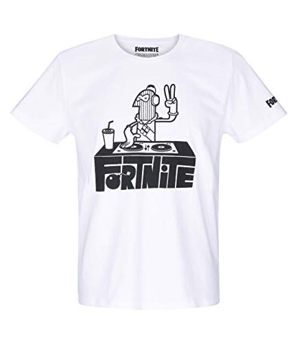 Fortnite Herren T-Shirt Weiß M von Fortnite