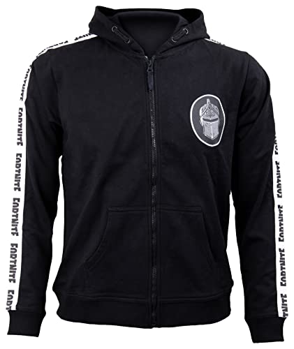 Fortnite Hoodie Logo Black+wh. Stripe 140cm von Fortnite