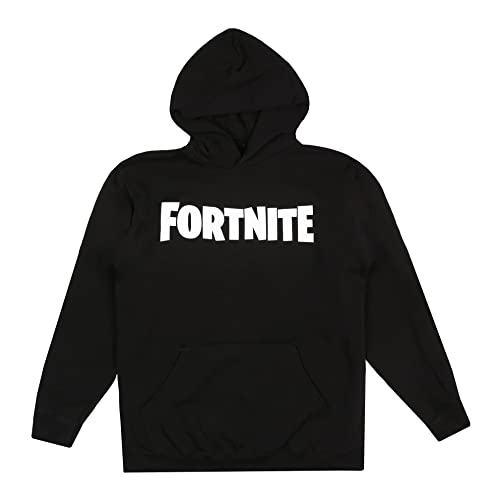 Fortnite Jungen Logo Kapuzenpullover, Black, 13-14 Years von Fortnite