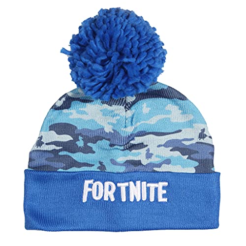 Fortnite Lama Camo Boys Beanie mit Pom | Offizielle Ware von Fortnite