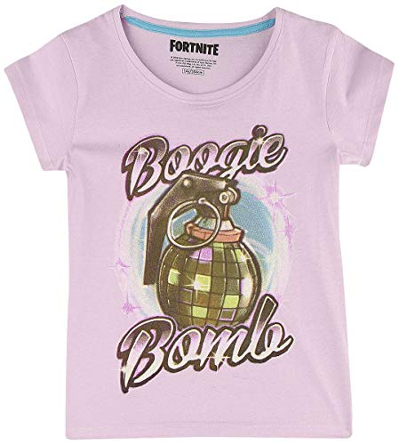 Fortnite Mädchen T-Shirt Violett 164 von Fortnite