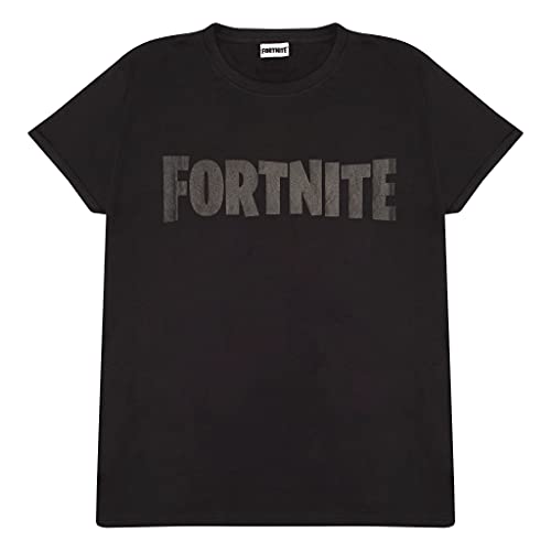 T Shirt, Adultes, S-5XL, Schwarz, Offizielle Handelsware von Fortnite