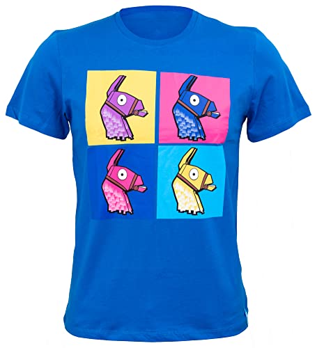 T-Shirt 4 Lamas Blue 164cm von Fortnite