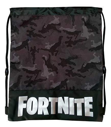 fortnite Rucksack Coulisse Black Camo von Fortnite