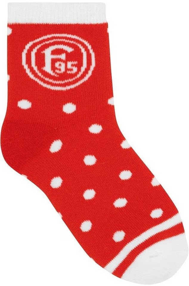 Fortuna Düsseldorf Socken Babysocken Punkte Fortuna Düsseldorf Socken Babysocken Punkte von Fortuna Düsseldorf