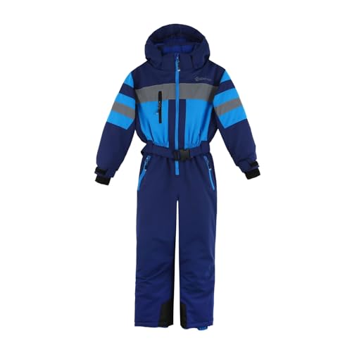 Fortuna F. SCHNEEANZUG OVERALL WINTERANZUG SKIANZUG SKIOVERALL WINTER SCHNEE KINDER 116-170 M31 (128, dunkelblau) von Fortuna F.