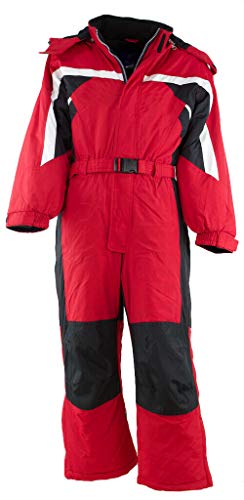 Fortuna F. Schneeanzug Schneeoverall Winteranzug Skianzug SKIOVERALL Winter Kinder 1311 Gr. 80-140 (rot, 80) von Fortuna F.