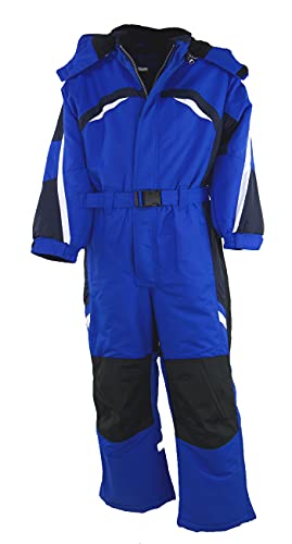 Fortuna F. Schneeanzug Schneeoverall Winteranzug Skianzug SKIOVERALL Winter Kinder 116-140 LB1315 (blau, 128) von Fortuna F.