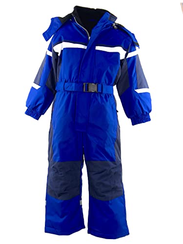 Fortuna F. Schneeoverall Schneeanzug Skianzug Winteranzug Kinder Overall 92 98 104 110 M1233 (104, blau) von Fortuna F.