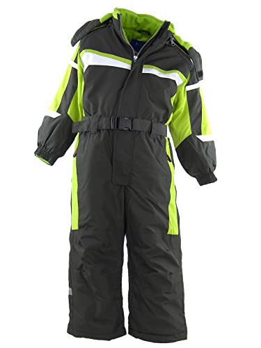 Fortuna F. Schneeoverall Schneeanzug Skianzug Winteranzug Kinder Overall 92 98 104 110 M1233 (104, grau) von Fortuna F.