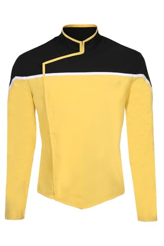 Fortunezone Lower Decks Blau Uniform Oberteil Cosplay Kostüm Erwachsene von Fortunezone