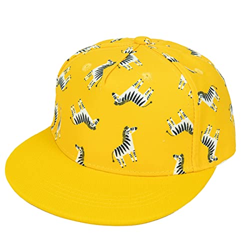 Foruhoo Baseball Cap für Jungen Verstellbar, Kappe für Kinder Mädchen 2-8 Jahre (Zebra,54) von Foruhoo