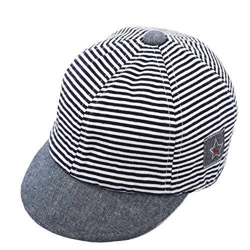 Foruhoo Basecap Baby Mädchen Verstellbar - Schildmütze für Kinder Kappe Trucker Hut Sonnenhut (Grau,48) von Foruhoo