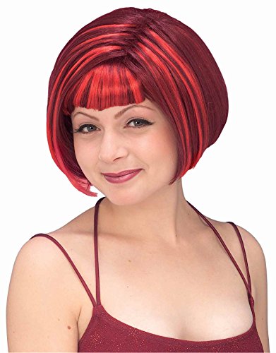 Devil Diva Red Adult Costume Wig von Forum Novelties