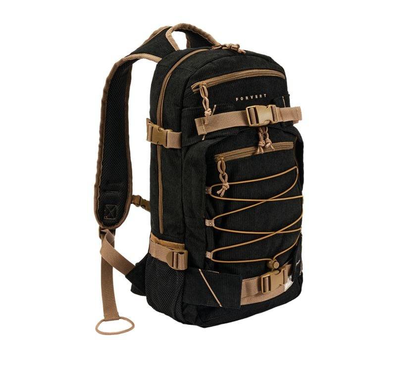 Forvert Cord Louis Rucksack schwarz braun von Forvert