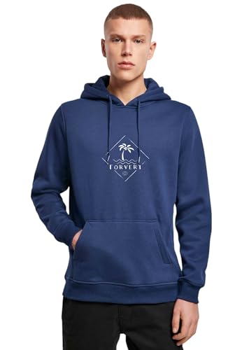 Forvert Heavy Hoodie Oceanside, Farbe: Light Navy, Größe: S von Forvert