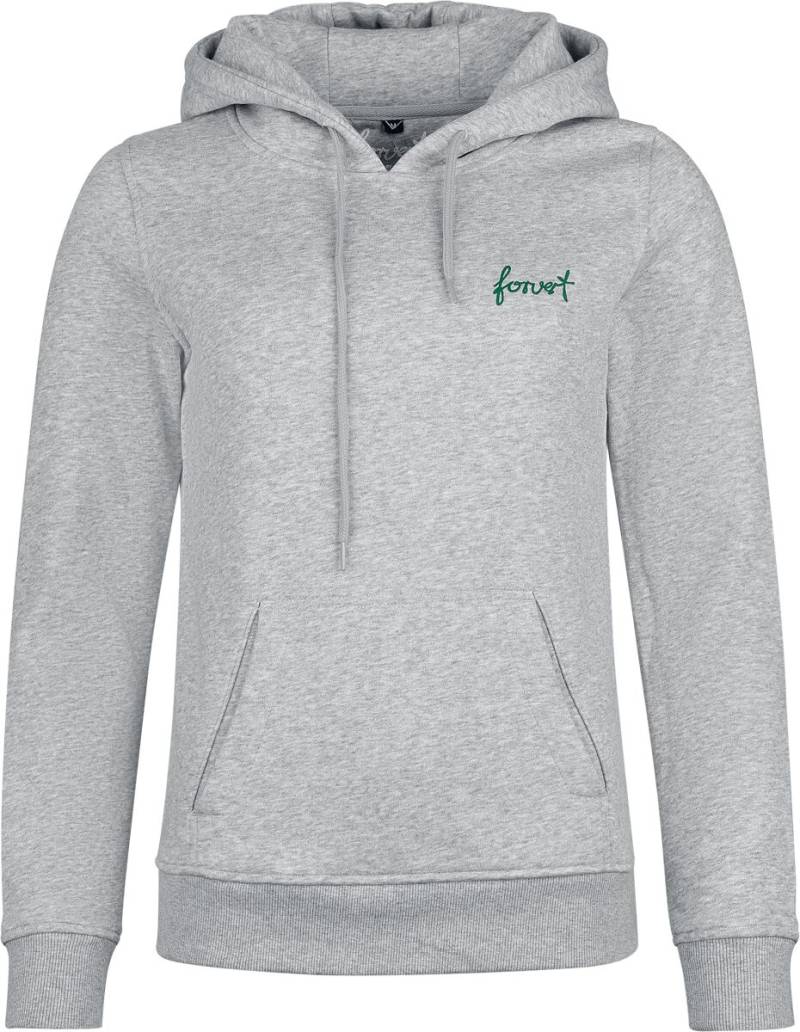 Forvert Kapuzenpullover - Napa - S bis XXL - für Damen - Größe S - grau meliert von Forvert