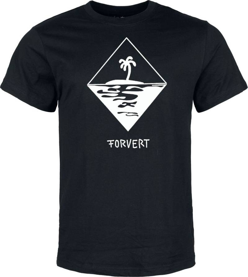 Forvert T-Shirt - Morro Bay - S bis XL - für Männer - Größe M - schwarz von Forvert