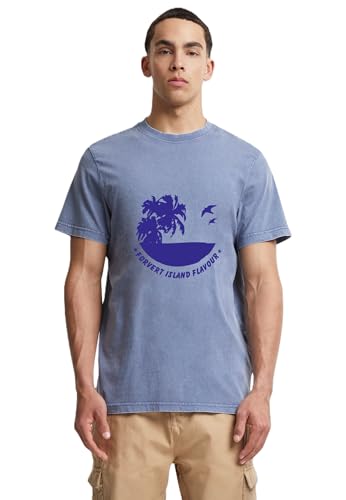 Forvert T-Shirt Sunnyvale, Farbe: Vintage Blue, Größe: XL Forvert T-Shirt Sunnyvale, Farbe: Vintage Blue, Größe: XL von Forvert