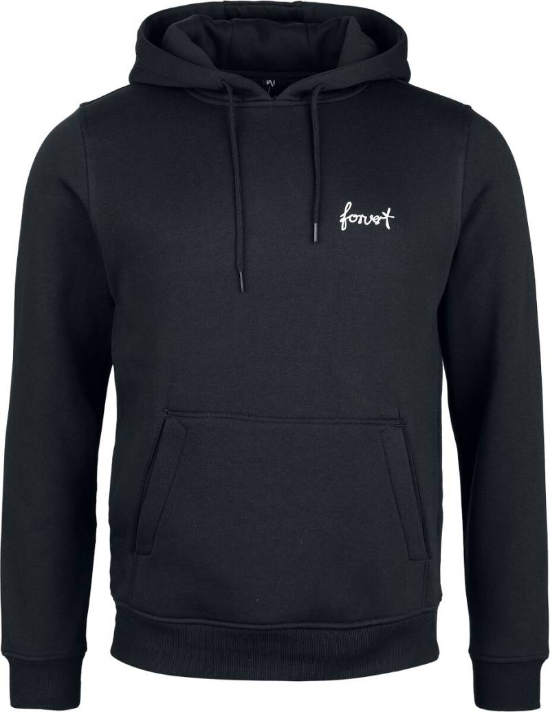 Forvert Ventura Kapuzenpullover schwarz in S von Forvert