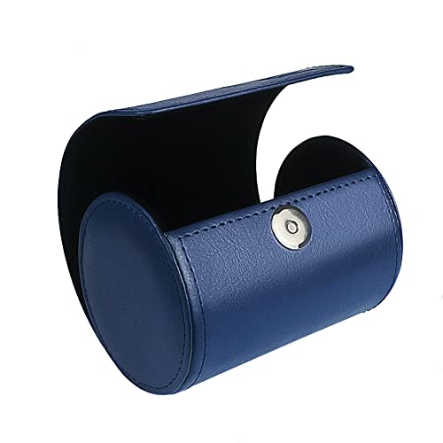Fosinz Krawatten Box PU Leder Zylinder Form Krawattenetui für Männer-3.1"x4.3" Blau Fosinz Krawatten Box PU Leder Zylinder Form Krawattenetui für Männer-3.1"x4.3" Blau von Fosinz
