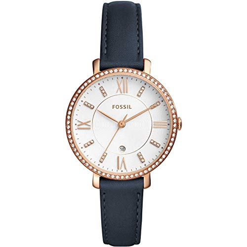 FOSSIL Damen Quarz Uhr mit Leder Armband ES4291 von Fossil