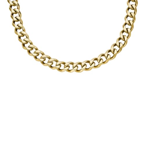 Fossil Herrenkette Bold Chains Edelstahl goldfarben, JF04612710 von Fossil