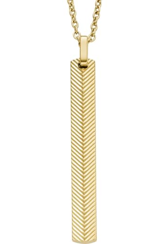 Fossil Herrenkette Harlow Linear Texture Edelstahl goldfarben, JF04609710 Fossil Herrenkette Harlow Linear Texture Edelstahl goldfarben, JF04609710 von FOSSIL