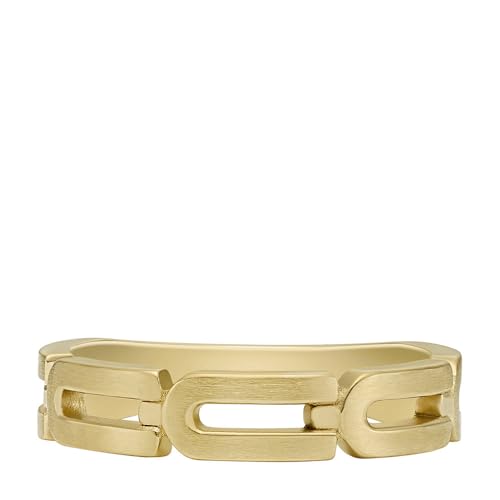 FOSSIL Herrenring Heritage D-Link Chain Edelstahl goldfarben, JF046947106 FOSSIL Herrenring Heritage D-Link Chain Edelstahl goldfarben, JF046947106 von FOSSIL