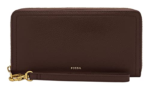 Fossil Logan RFID Geldbörse Dunkelbraun von Fossil