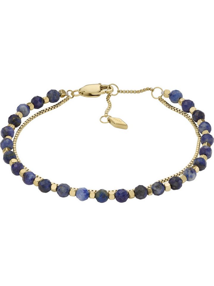 Fossil Armband Fossil Damen-Armband Edelstahl Farbstein, JEWELRY von Fossil