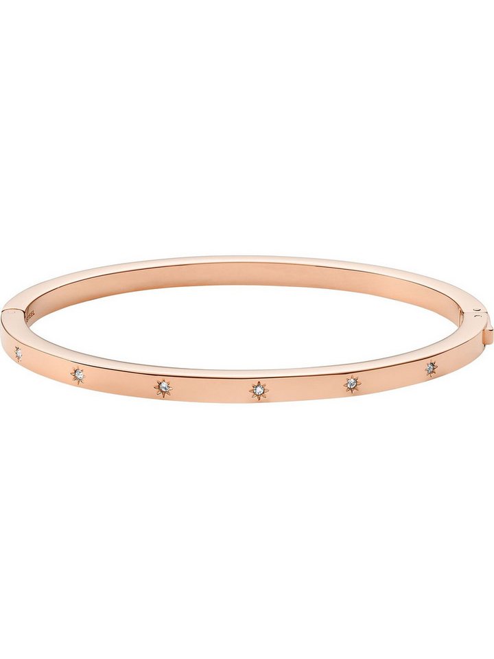 Fossil Armband Fossil Damen-Armband Edelstahl Glasstein Stern, Sadie von Fossil