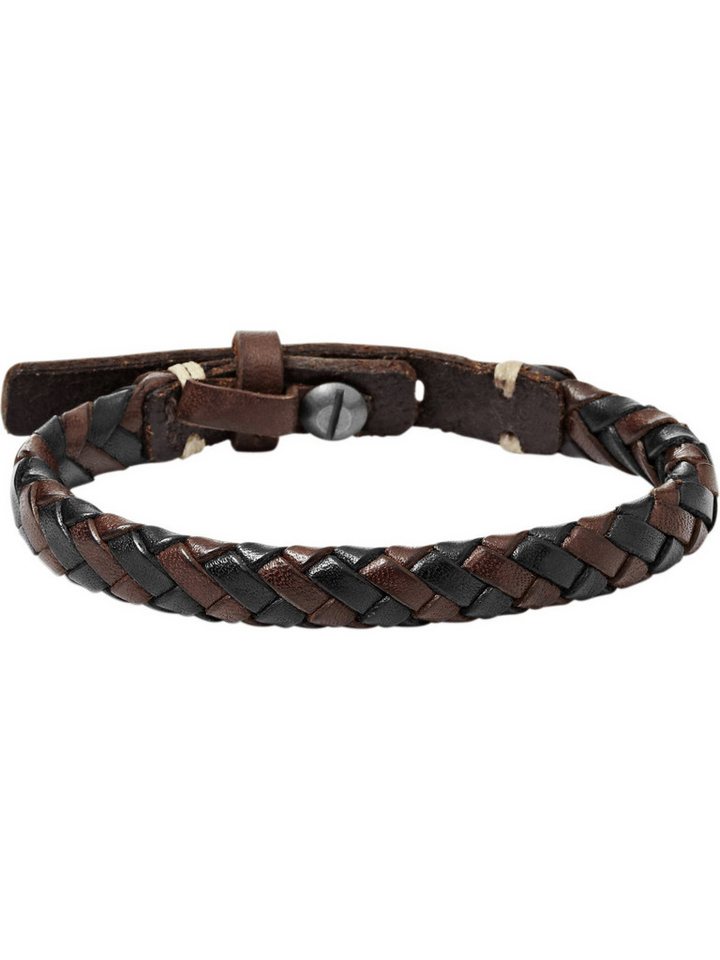 Fossil Armband Fossil Herren-Armband Leder von Fossil