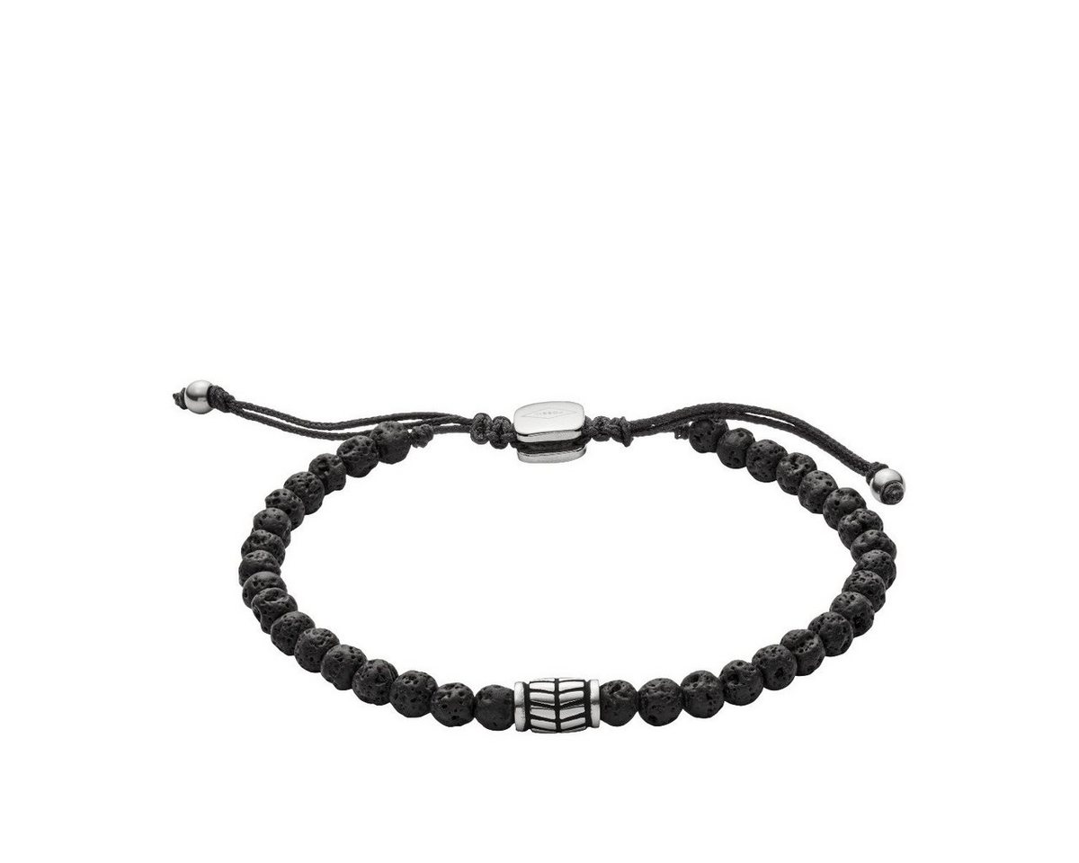 Fossil Armband JF02887040 Armband Herren Black Semi-Precious Edelstahl von Fossil