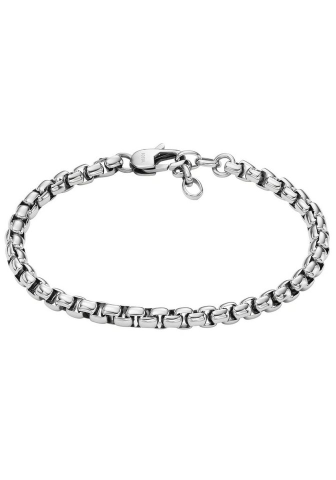 Fossil Armband Schmuck Geschenk Edelstahl Armschmuck ALL STACKED UP von Fossil