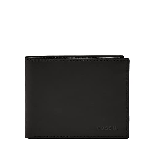 Fossil Brieftasche für Herren – Derrick RFID-Leder-Passcase, ML3771001 – 11,43 cm L x 1,9 cm B x 8,9 cm H von Fossil