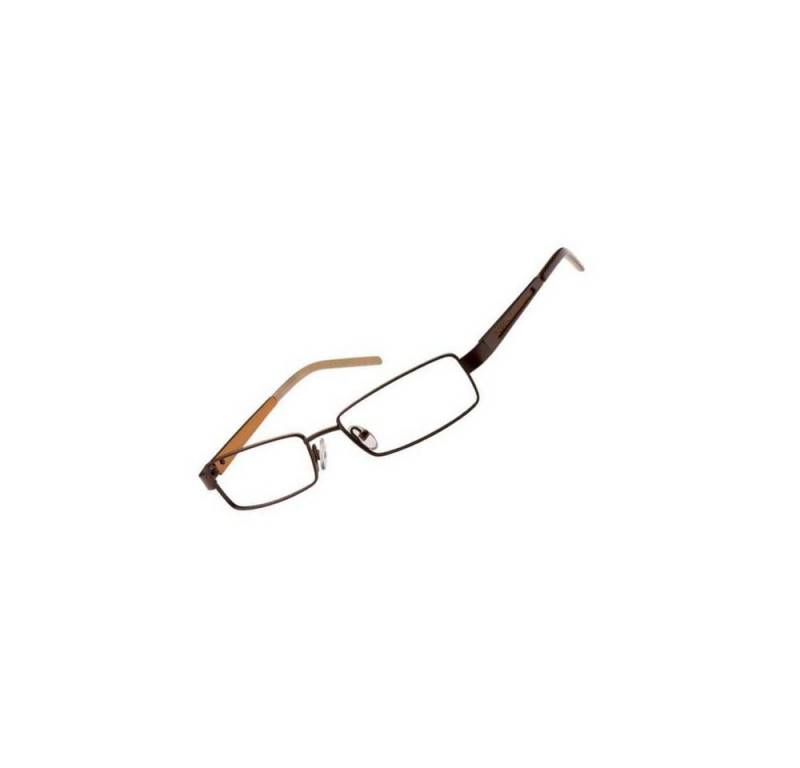 Fossil Brillengestell Korrektionsfassung Brille Metall Bronze 52/16/140 - OF1126201, Metall von Fossil