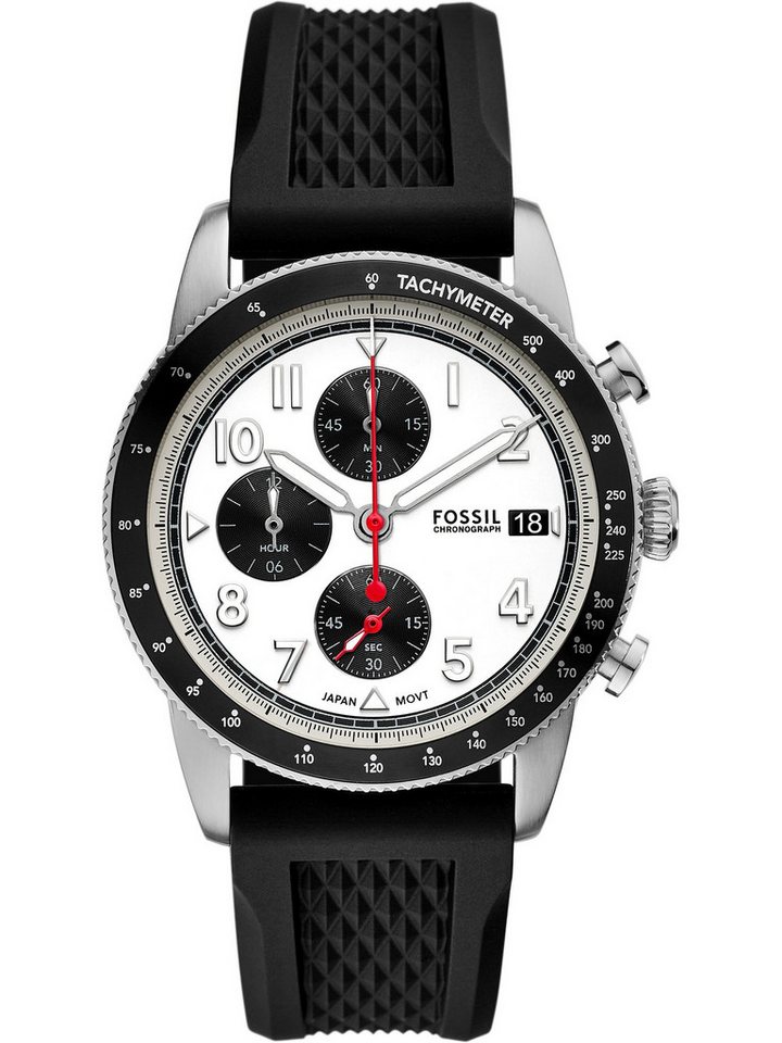 Fossil Chronograph Fossil Herren-Uhren Analog Quarz von Fossil