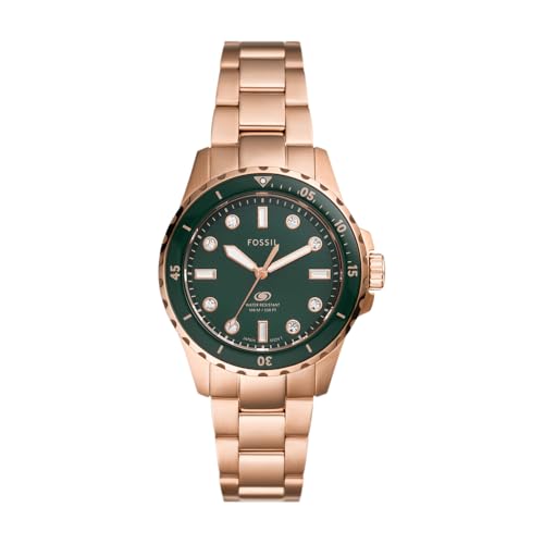 Fossil Damen Analog Quarz Uhr mit Edelstahl Armband ES5371 Fossil Damen Analog Quarz Uhr mit Edelstahl Armband ES5371 von Fossil