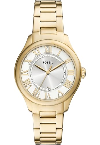 Fossil Damen Analog Quarz Uhr mit Edelstahl Armband ES5395 Fossil Damen Analog Quarz Uhr mit Edelstahl Armband ES5395 von Fossil