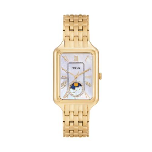 Fossil Damen Analog Quarz Uhr mit Edelstahl Armband ES5398 Fossil Damen Analog Quarz Uhr mit Edelstahl Armband ES5398 von Fossil