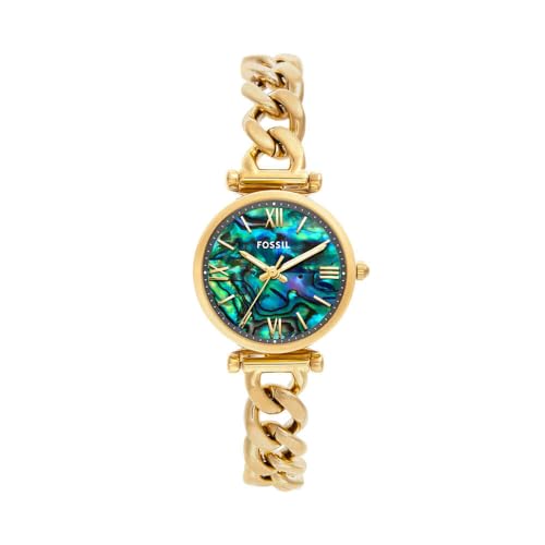 FOSSIL Damen Analog Quarz Uhr mit Edelstahl Armband ES5416 von Fossil