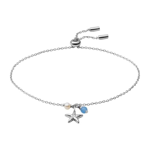 Fossil Damen-Armband 925er Silber Chalcedon One Size 88525892 Fossil Damen-Armband 925er Silber Chalcedon One Size 88525892 von Fossil