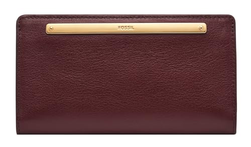 Fossil Damen-Bifold Liza flach Leder, SL7891G243 von Fossil