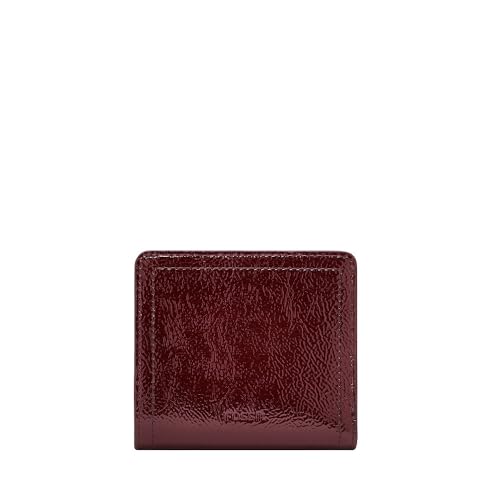 Fossil Damen-Bifold Logan klein Knitteroptik Lackleder, SL10013631 von Fossil