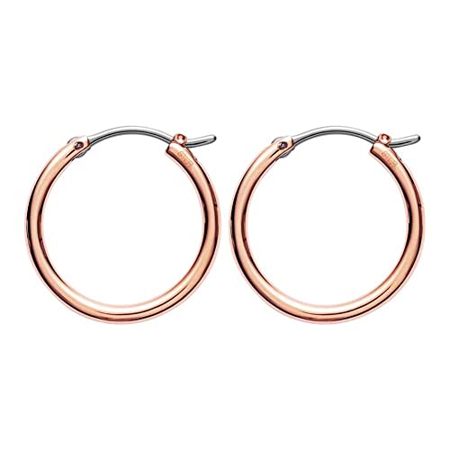 Fossil Ohrringe Für Frauen, 20,1mm X 16,2mm Rose Gold Edelstahl-Ohrringe, JOF00003791 von Fossil