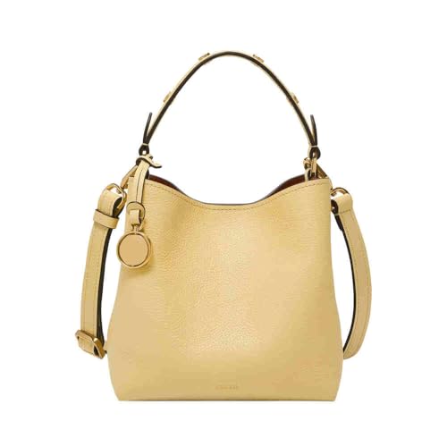 Fossil Damen Jessie Umhängetasche, Braun Beige von Fossil