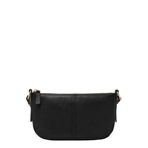 Fossil Huntington Leder oder Polyester Geldbörsen-Set für Herren, Holzkohle Schwarz von Fossil